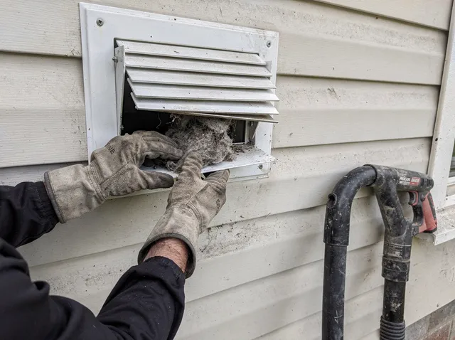Dryer Exhaust Vent Cleaning in Wellington