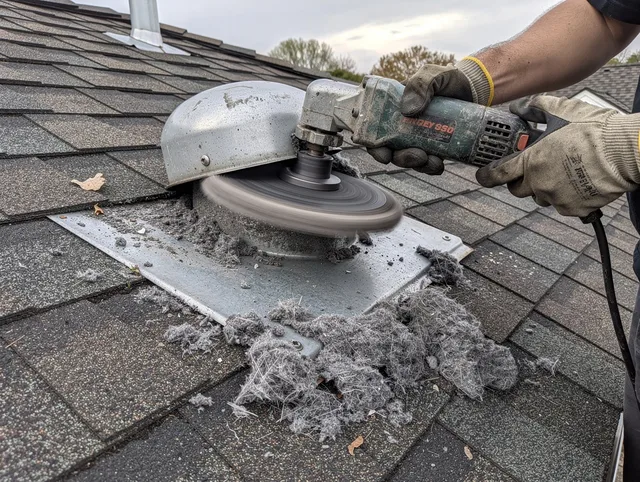Expert roof dryer vent cleaning by Wellington Dryer Vent Cleaning in Wellington