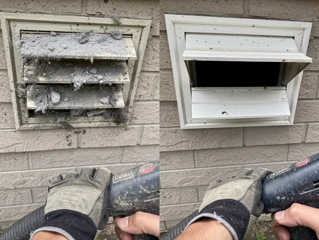 Professional dryer exhaust vent cleaning by Wellington Dryer Vent Cleaning in Wellington