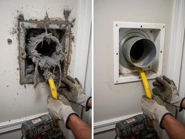 Expert gas dryer vent cleaning by Wellington Dryer Vent Cleaning in Wellington