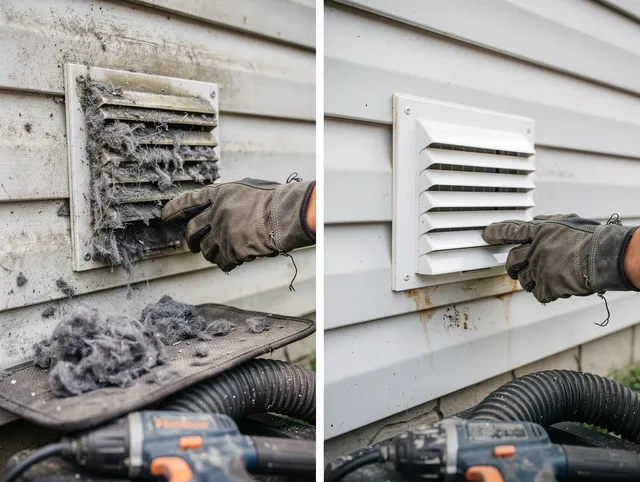 Residential dryer vent cleaning by Wellington Dryer Vent Cleaning in Wellington